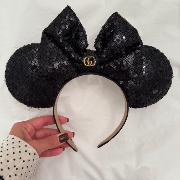 Disney Minnie Mouse Designer Inspired Ears GG - Picture 1 of 2